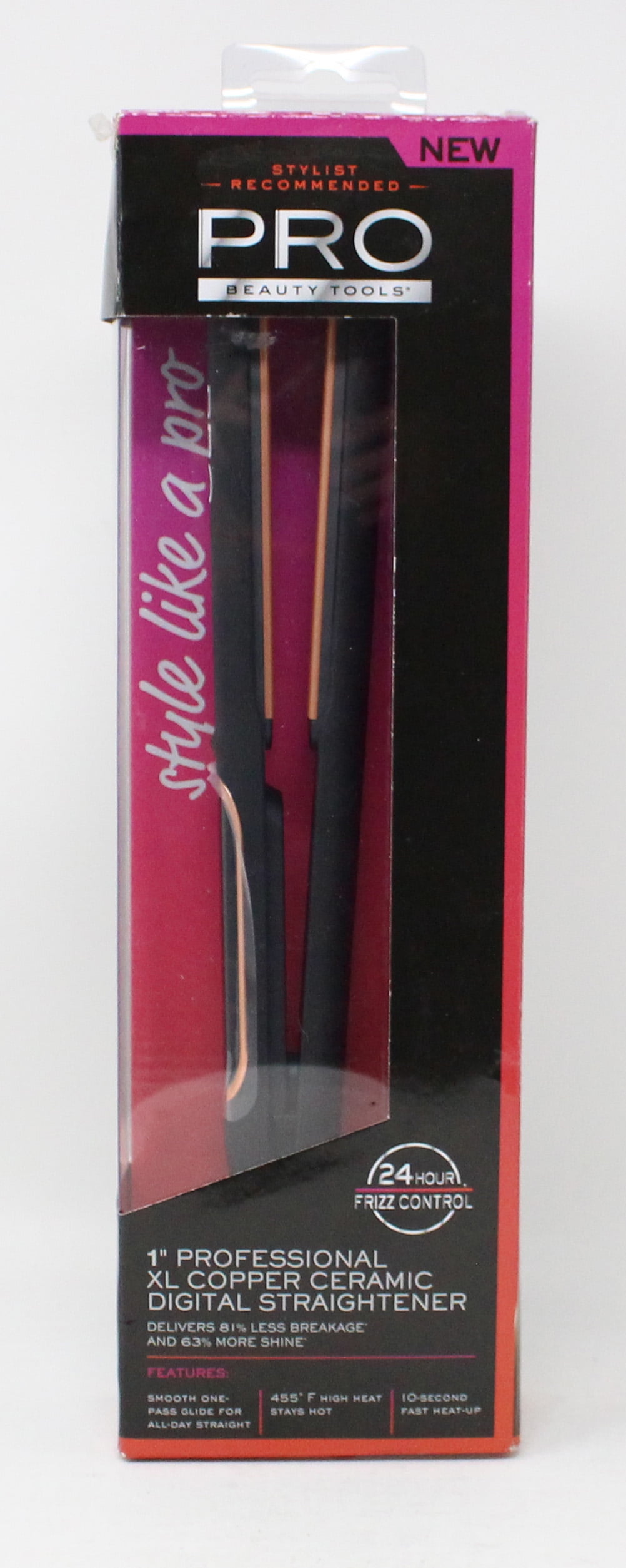 pro beauty tools flat iron