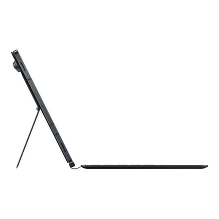 Samsung - Galaxy Tab S8, Tab S7 Slim Book Cover Keyboard - Mystic Black
