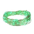thumbnail image 2 of Northlight Micro Fairy Christmas Lights - Green LED 16'  Copper Wire - 100ct, 2 of 5