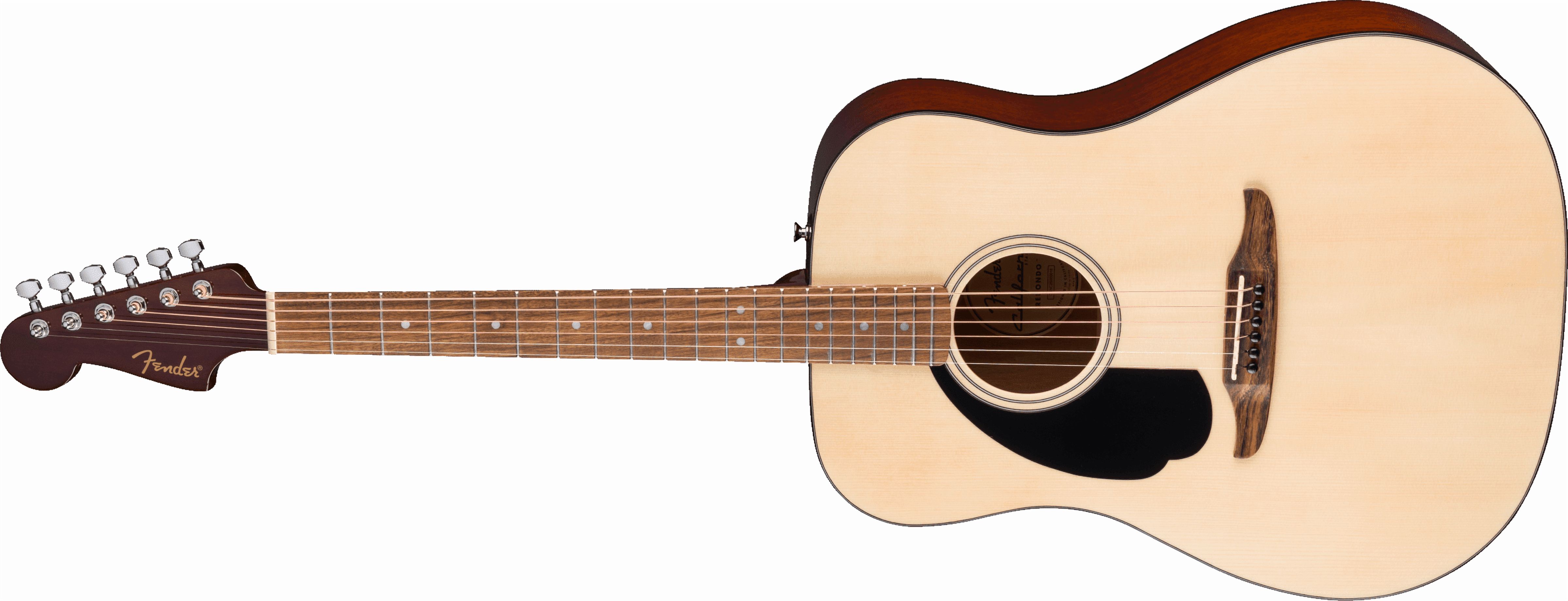 Fender  California Standard Redondo Left-Handed, Spruce Top, Black Pickguard, Natural