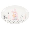 thumbnail image 1 of EeaseCA Lovely Rabbit Pattern Plate Creative Ceramic Tableware Dessert Fruits Salad Plate, 1 of 8
