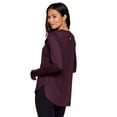 thumbnail image 5 of RBX Active Women's Super Soft Long Sleeve Yoga Tunic Top, 5 of 5