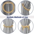 thumbnail image 3 of Alzapaños magnéticos para cortina, clips de sujeción para ventana, imán decorativo, hebilla de cortina, corbata, cuerda, corbata Simple (2 uds), 3 of 4