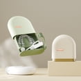 thumbnail image 2 of Portable Dental Invisible Aligner Retainer Storage Box - Pull Out ABS Sealing Orthodontic Case - Denture & Brace Container for Home & Travel Green (no tools inside), 2 of 5