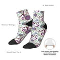 thumbnail image 6 of Pofeuu Fairy Flower Print 30cm Socks, Adult Running Hiking Socks for Youth and Adult, 6 of 7