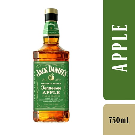 Jack Daniel's Tennessee Apple Whiskey Specialty, 750 mL Bottle, 70 Proof