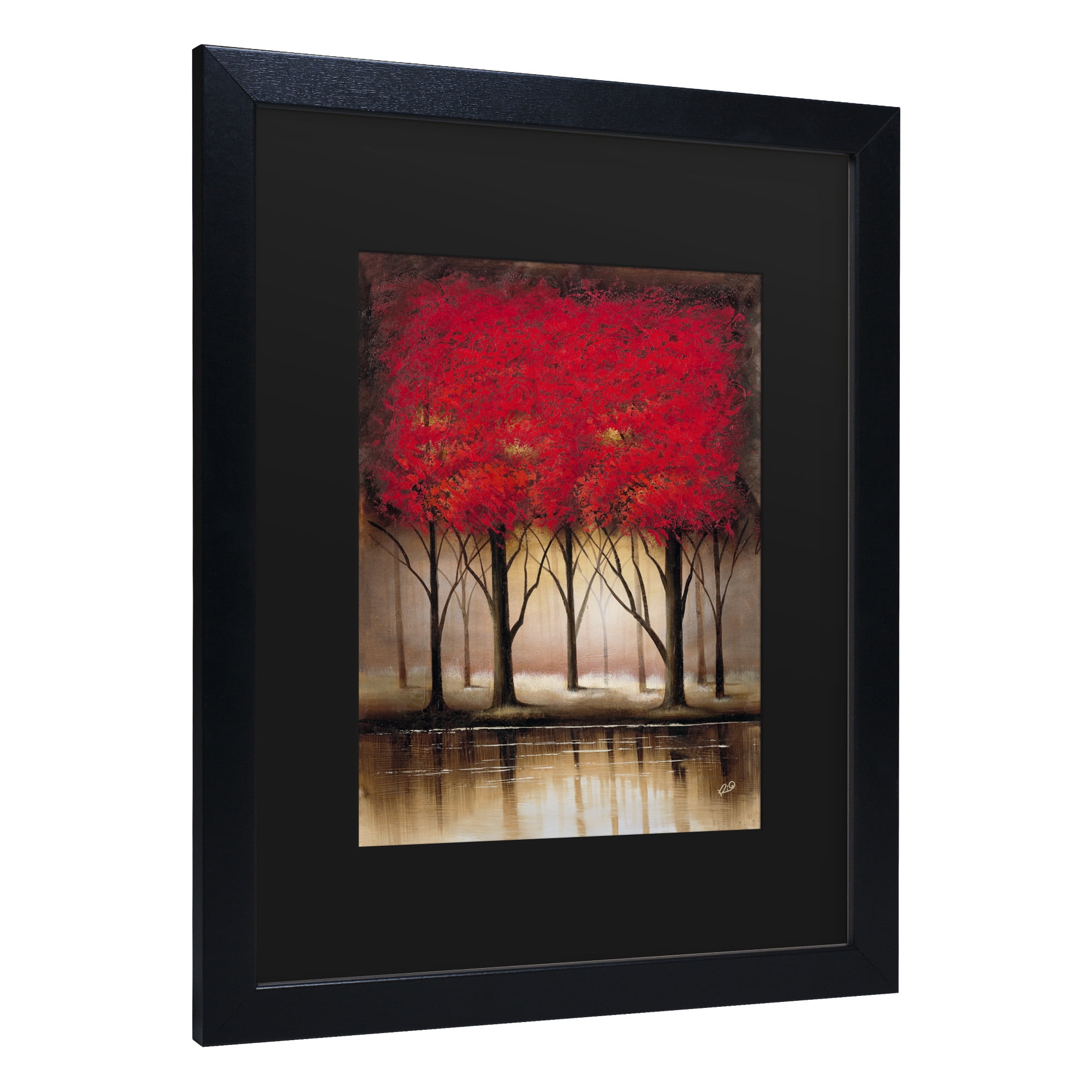 Trademark Fine Art 'Serenade in Red' Canvas Art by Masters Fine Art