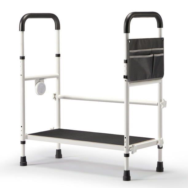 GreenChief Bed Step Stool for Elderly with Adjustable Height, Bed