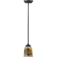 thumbnail image 4 of Meyda 145152 5 in. Northwoods Pinecone Hand Painted Mini Pendant, Wrought Iron, 4 of 7