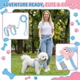 thumbnail image 2 of Dog Adjustable Harness Leash Set, H Shape Outdoor Walk Vest for Small Medium Breed, Control Handle on Back for Owner Grip, 2 of 6