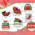 thumbnail image 5 of Mialoley Hello Summer Tiered Tray Decor Set Watermelon Ant Wood Signs Tabletop Centerpieces, 5 of 5