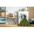 thumbnail image 2 of Ahgly Company Machine Washable Indoor Rectangle Transitional Green Onion Green Area Rugs, 2' x 4', 2 of 7