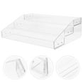 thumbnail image 1 of FOMIYES 1Pack Acrylic Multi-layer Snack Display Rack for Desktop Display and Convenience Store, 1 of 6