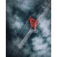 thumbnail image 2 of George, David 26x32 White Modern Wood Framed Museum Art Print Titled - Ggb From Above, 2 of 4