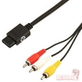 thumbnail image 3 of Gamecube Video Game Console Starter Kit by REVOLT Gamer - Original Type Wired Gamepad Controller, AC Adapter, and AV Composite Cable (Purple), 3 of 4