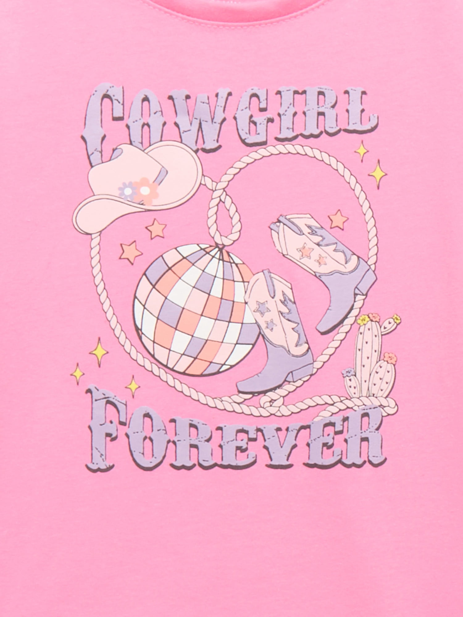 Garanimals Toddler Girls Graphic Tee with Short Sleeves, Sizes 18M-5T