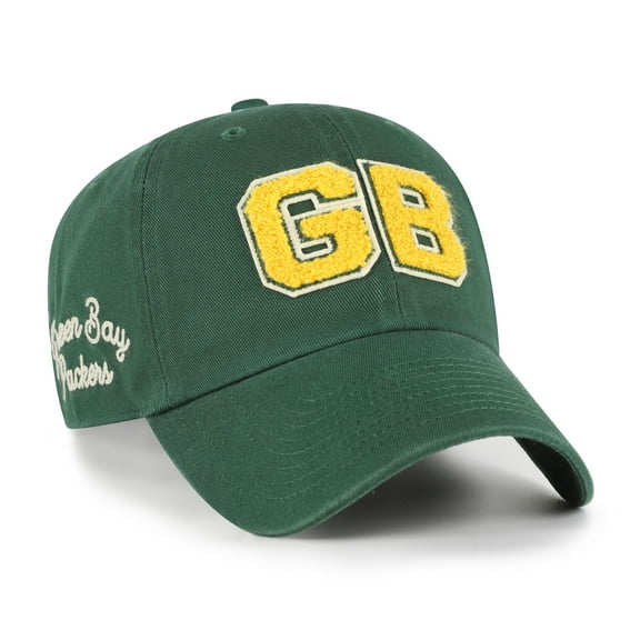 Women's '47 Green Green Bay Packers Zoey Clean Up Adjustable Hat