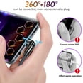 thumbnail image 4 of 540° Rotating Magnetic Charging Cable (4 Pack 3/3/6/6ft) USB C Magnetic Phone Charger Cable 3 in 1 2.4A Fast Charge Cord for iPhone Samsung Moto Oneplus Android Tablet TWS Earbuds Gamepad, 4 of 13