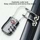 thumbnail image 4 of Backpack Luggage Lock Aluminum Alloy Password Padlock, 4 of 6