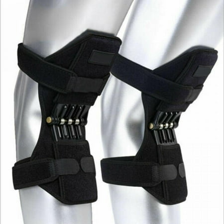 

[Big Clear!]Breathable Joint Support Knee Pads ReProtectory Brace - Non-Slip Pain Relief Knee Lift Leg Band - Protective Sports Knee Stabilizer Pads Rebound Spring Force Knee