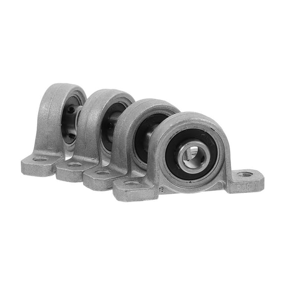 4 Pcs Bearing Seat Pillow Block Bearings for Shaft Rod Self-aligning Shaft Bearings Self Adjusting Bearings