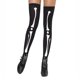 thumbnail image 4 of Guardurnaity Medias, calcetería, calcetines altos, esqueleto, hueso, muslo, accesorios de juego de rol para disfraces de Halloween, carnaval, Medias, 4 of 6