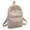 Brown, variant on Casual Backpack for Students Solid Color School Bag Lightweight Daypack for Travel Outdoor Sport Bag Blue One Size