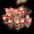 thumbnail image 1 of Toystoory Decoraciones navideñas Muñeco de nieve Papá Noel Cabeza de venado Led de alambre de cobre para el árbol de Kits de decoración para fiestas No. 4 Toystoory HA043815-04, 1 of 4