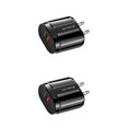 thumbnail image 2 of Methold de teléfono Plásticos Multipropósito Amplia compatibilidad Cabezal de carga Suministro de teléfono celular Accesorios de viaje Type8 NO8, 2 of 6