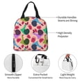 thumbnail image 3 of KLL Snails Print Insulated Lunch Bag Women, Reusable Cute Tote Lunch Box for Adult & Men, Leakproof Cooler Lunch Bags for Work Office Travel Picnic, 3 of 5