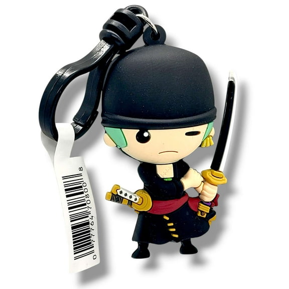 Monogram 3D Figural Bag Clip One Piece Series 5 Zoro Minifigue