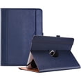 thumbnail image 1 of Funda para tableta ProCase de 9-10,1 pulgadas con soporte giratorio de 360°, color azul marino, 1 of 8