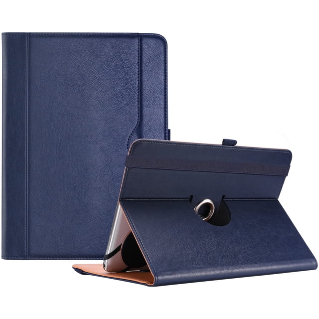 Funda para tableta ProCase de 9-10,1 pulgadas con soporte giratorio de 360°, color azul marino