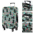 thumbnail image 5 of Bichon Dog Blue Florals Luggage Cover Fashion Suitcase Cover Baggage Covers Fit 25-28 Inch Luggage (Go Travel), 5 of 5