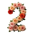 thumbnail image 2 of 2025Diy Graduation Wreath Iron Frame Number 2 - Diy Flower Garland Frame Graduation Season Decoration Decoration Diy Frame Self Decorating Flowers（1/4 Digital Iron Racks), 2 of 9