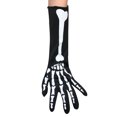 thumbnail image 4 of Halloween Cosplay Soild Unisex Horror Skull Claw Print Guantes de invierno Fridja nalpqowj3042, 4 of 6