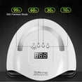 thumbnail image 4 of UV LED Nail Lamp   180W Nail Curing Lamps for Home & Salon  Led Nail Dryer with Automatic Sensor/4 Timer Setting  Professional Nail Art Tools for Gel Polish, 4 of 12