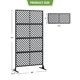 thumbnail image 5 of QinaQin Panel de privacidad metálico independiente de 72 x 40 pulgadas para patio, diseño resistente al óxido y al clima, cerca decorativa para exterior, 5 of 8