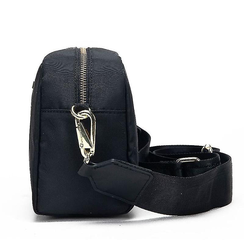 Nylon crossbody bag with wide strap shop