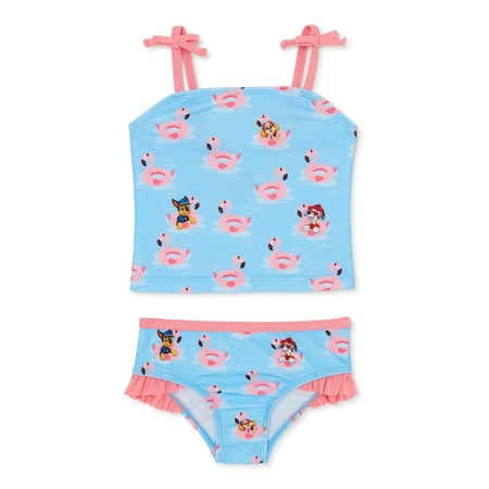 

PAW Patrol Toddler Girl Ruffle Tankini 2-Piece Sizes 18M-5T