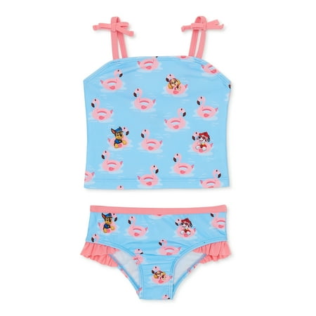 

PAW Patrol Toddler Girl Ruffle Tankini 2-Piece Sizes 18M-5T