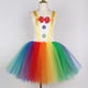 thumbnail image 5 of Divertido disfraz de payaso de circo para niñas, vestidos de fiesta de carnaval, disfraz de Joker travieso, disfraz de Halloween para niños, vestido tutú elegante, 5 of 5