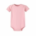 thumbnail image 2 of Yievot 0-24M Newborn Summer Baby Boy Girl Rompers Bodysuit Short Sleeve Solid onesie T-Shirt Jumpsuit Playsuit Outfit Clothes for Toddler Boy 2024 Toddler Girl Boy Clothes on Clearance, 2 of 3