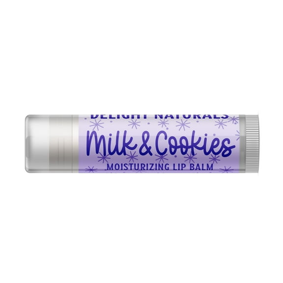 Delight Naturals Jumbo Lip Balm - Milk and Cookies