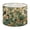 Color 2, variant on Drum Lamp Shade Vintage seamless Floral black white Garden flowers roses Lampshade for Table Lamps Floor Lamps Pendant Light 13"x13"x10" Replacement Linen Large Lamp Shade Easy Assembly