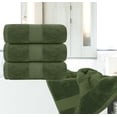 thumbnail image 5 of Juego de toallas de baño, color blanco, clásico, lujoso, 700 g/m², algodón, 4 unidades, 5 of 5