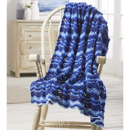 Herrschners® Ocean Waves Afghan Kit