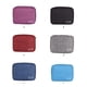 thumbnail image 3 of Estuche de almacenamiento Organizador de cables Bolsa de Accesorios de viaje Gran capacidad Conveniente Bolsas de mano Contenedor de Almacenamiento y organización del hogar Vino rojo 5 pulgadas Bewildely  HA077341-03, 3 of 6