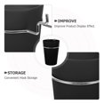 thumbnail image 3 of Luxshiny 6 Pcs Porte-Gobelets en Plastique avec Crochets Noirs pour Outils et Rangement de Stylos, 3 of 6