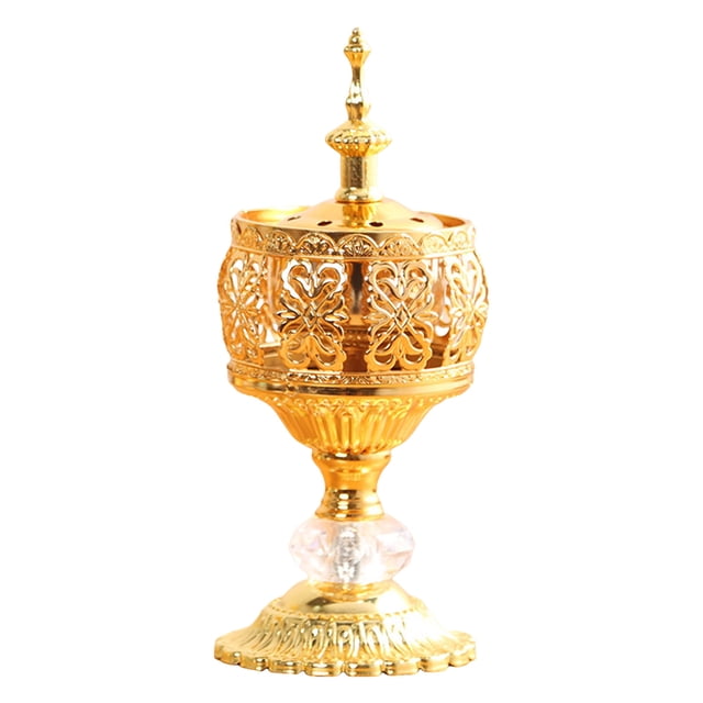 Unique Metal Incense Burner, Exquisite Workmanship, Multipurpose, for Study/Bedroom/Yoga, 1pc